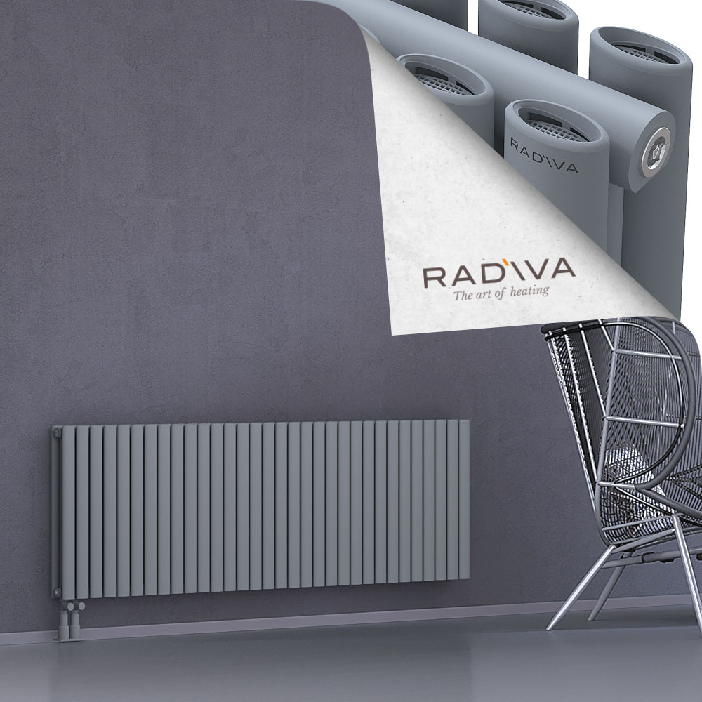 Tano Aluminium Radiator 600x1848 Grey - 4