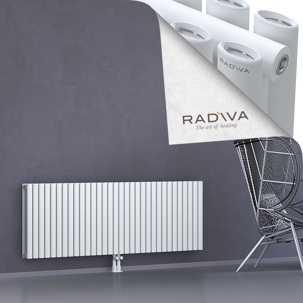 Tano Aluminium Radiator 600x1848 White - 2