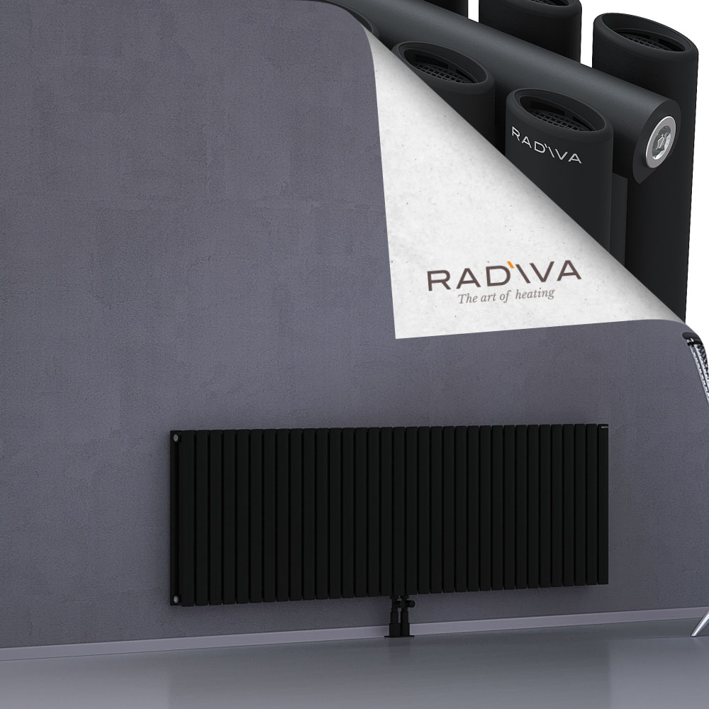 Tano Aluminium Radiator 600x1964 Black - 2
