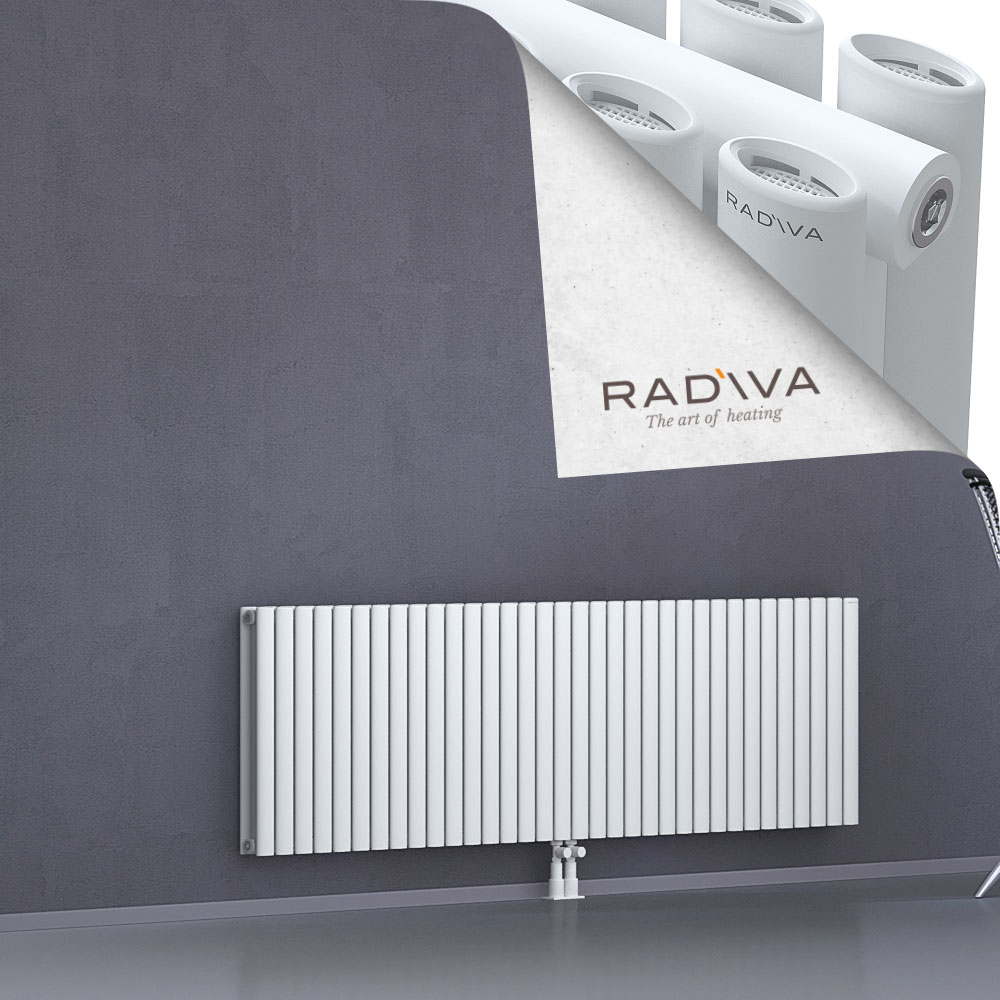 Tano Aluminium Radiator 600x1964 White - 2