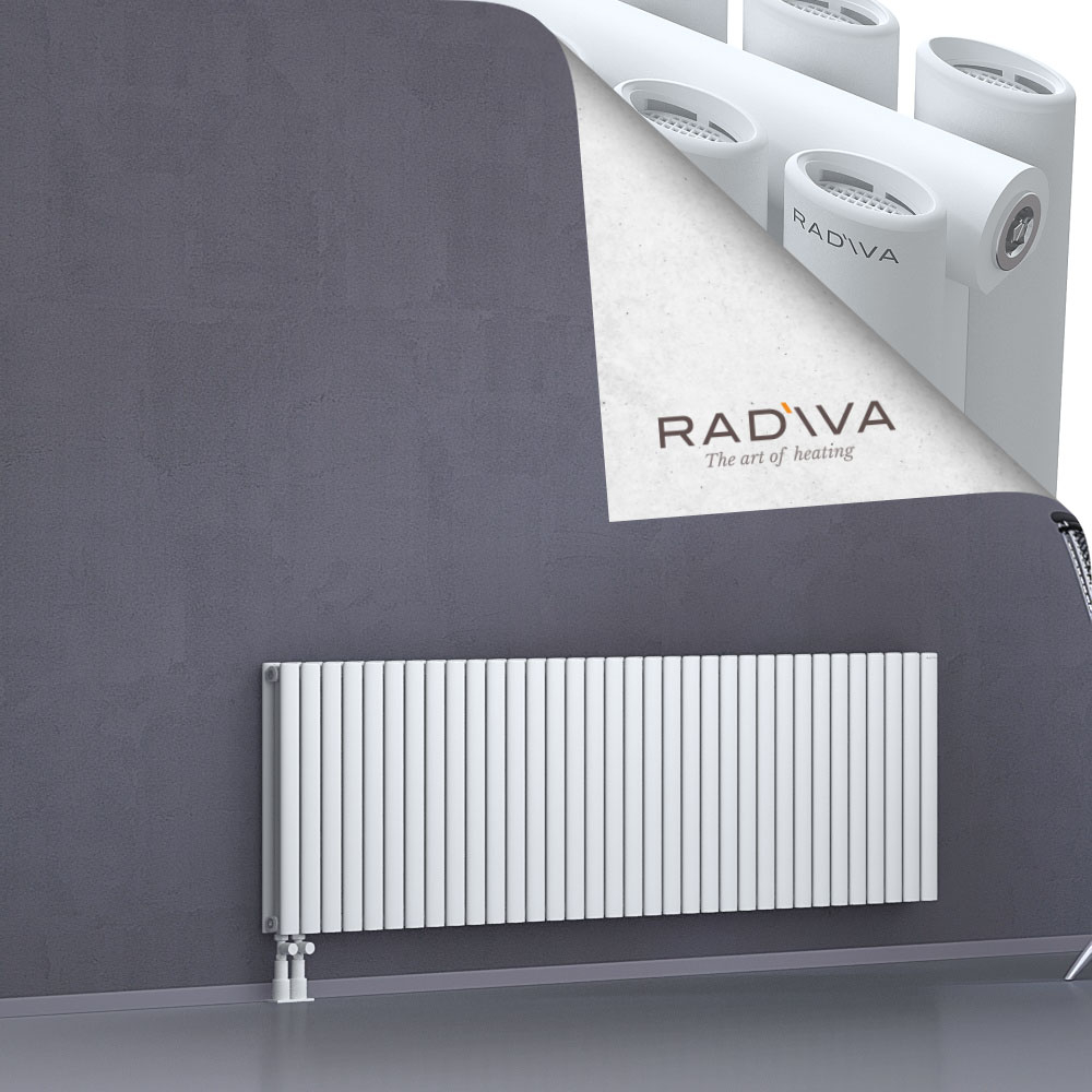 Tano Aluminium Radiator 600x1964 White - 4