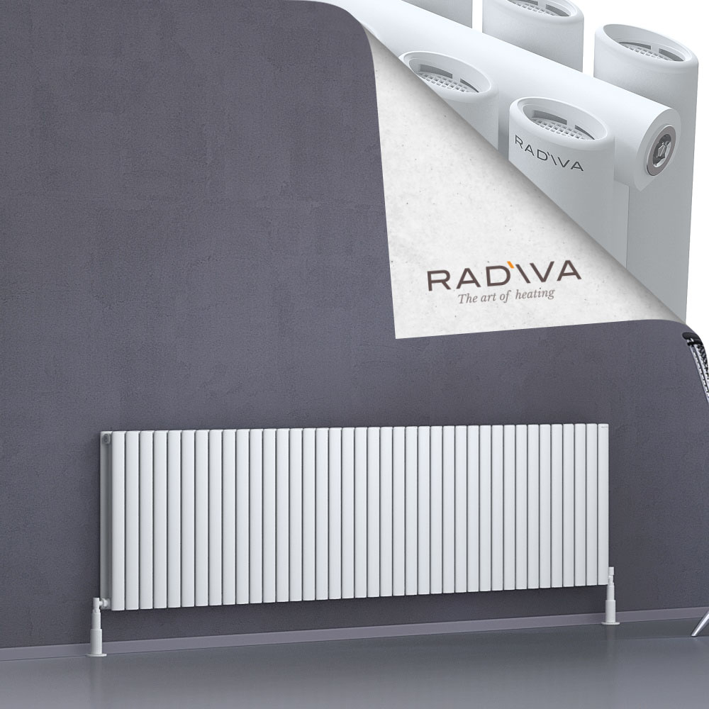 Tano Aluminium Radiator 600x2254 White - 1