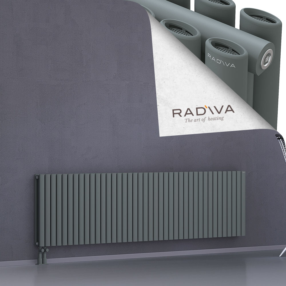 Tano Aluminium Radiator 600x2312 Anthracite - 4