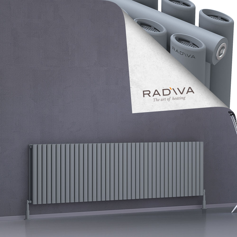 Tano Aluminium Radiator 600x2312 Grey - 1