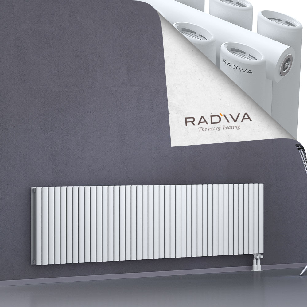 Tano Aluminium Radiator 600x2370 White - 3