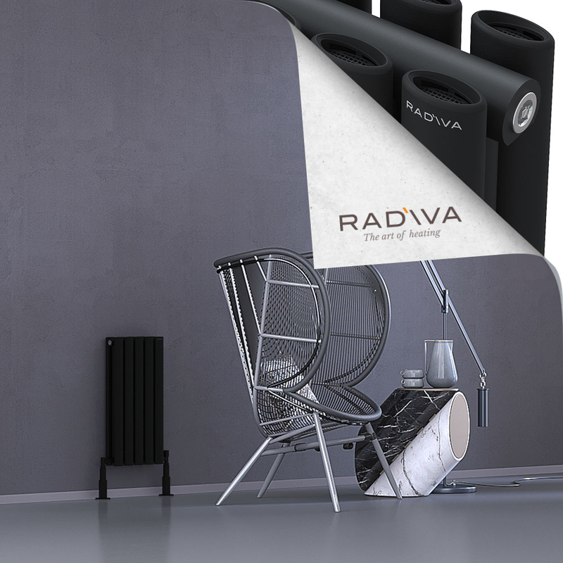 Tano Aluminium Radiator 600x282 Black 
