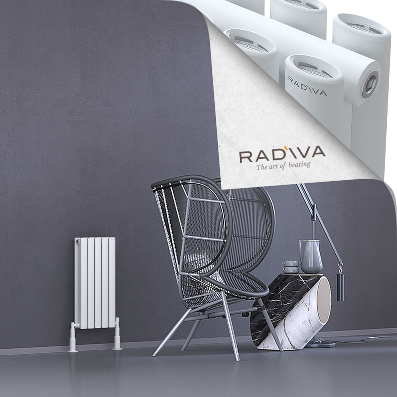Tano Aluminium Radiator 600x282 White 