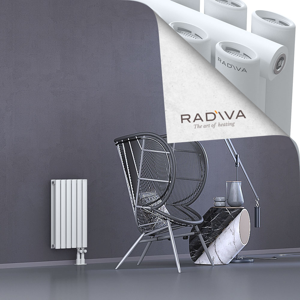 Tano Aluminium Radiator 600x340 White - 3