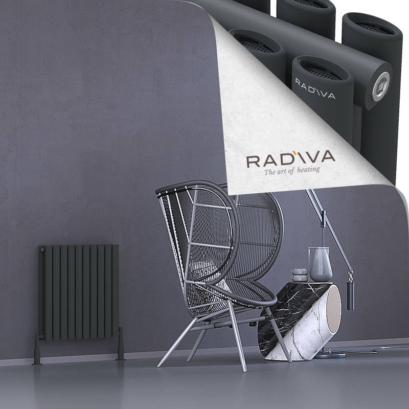 Tano Aluminium Radiator 600x572 Dark Anthracite 