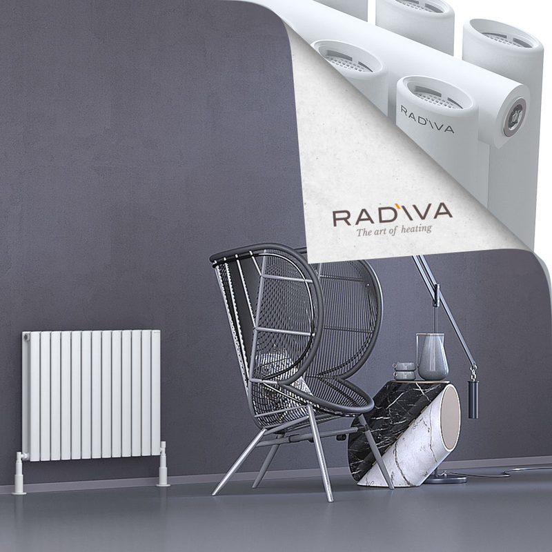 Tano Aluminium Radiator 600x746 White 