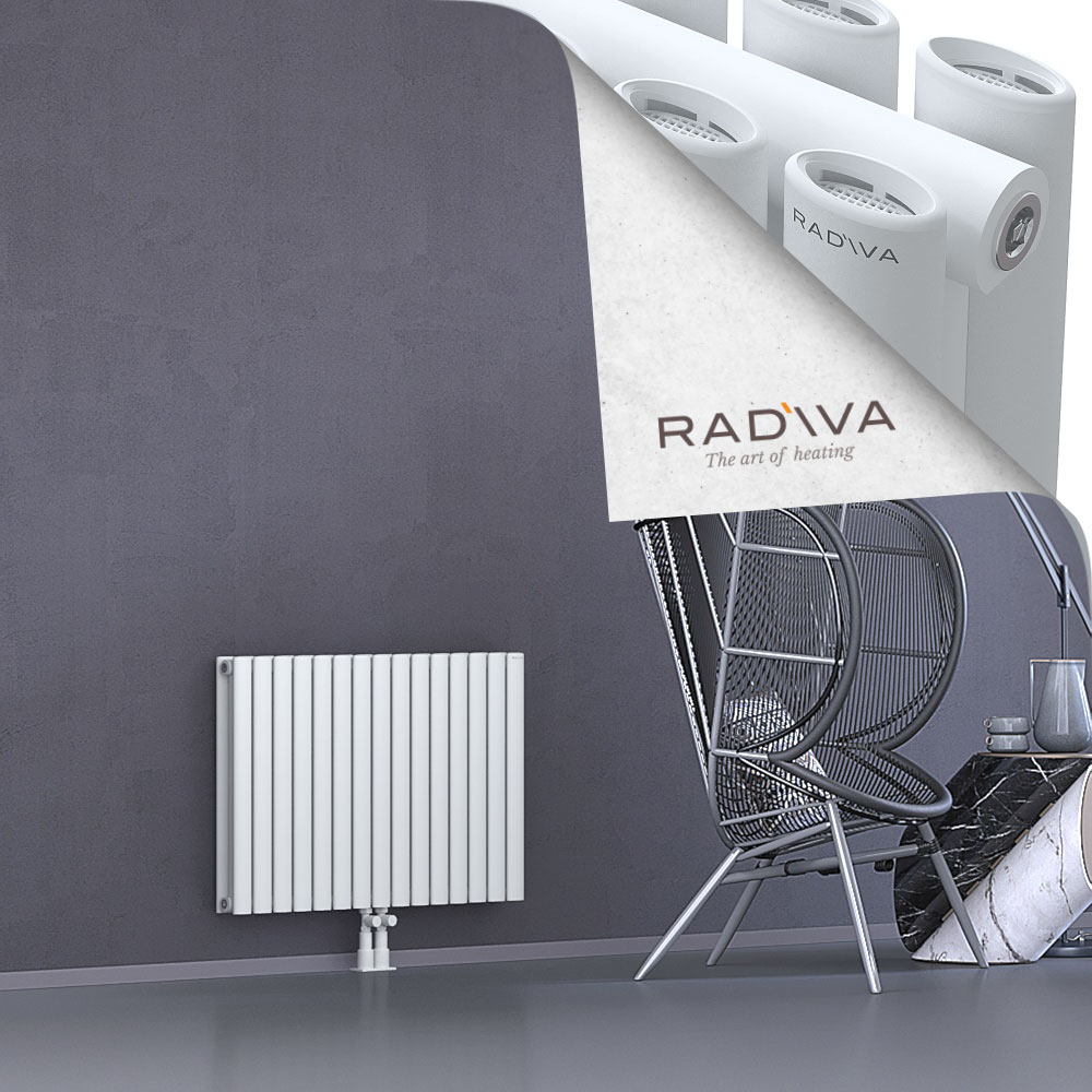 Tano Aluminium Radiator 600x862 White - 2