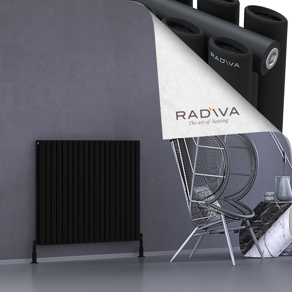 Tano Aluminium Radiator 900x1094 Black - 1