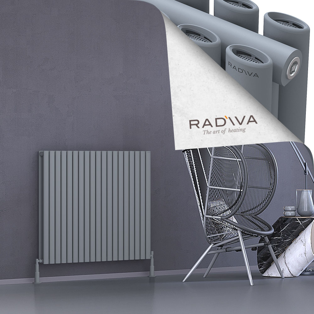 Tano Aluminium Radiator 900x1094 Grey - 1