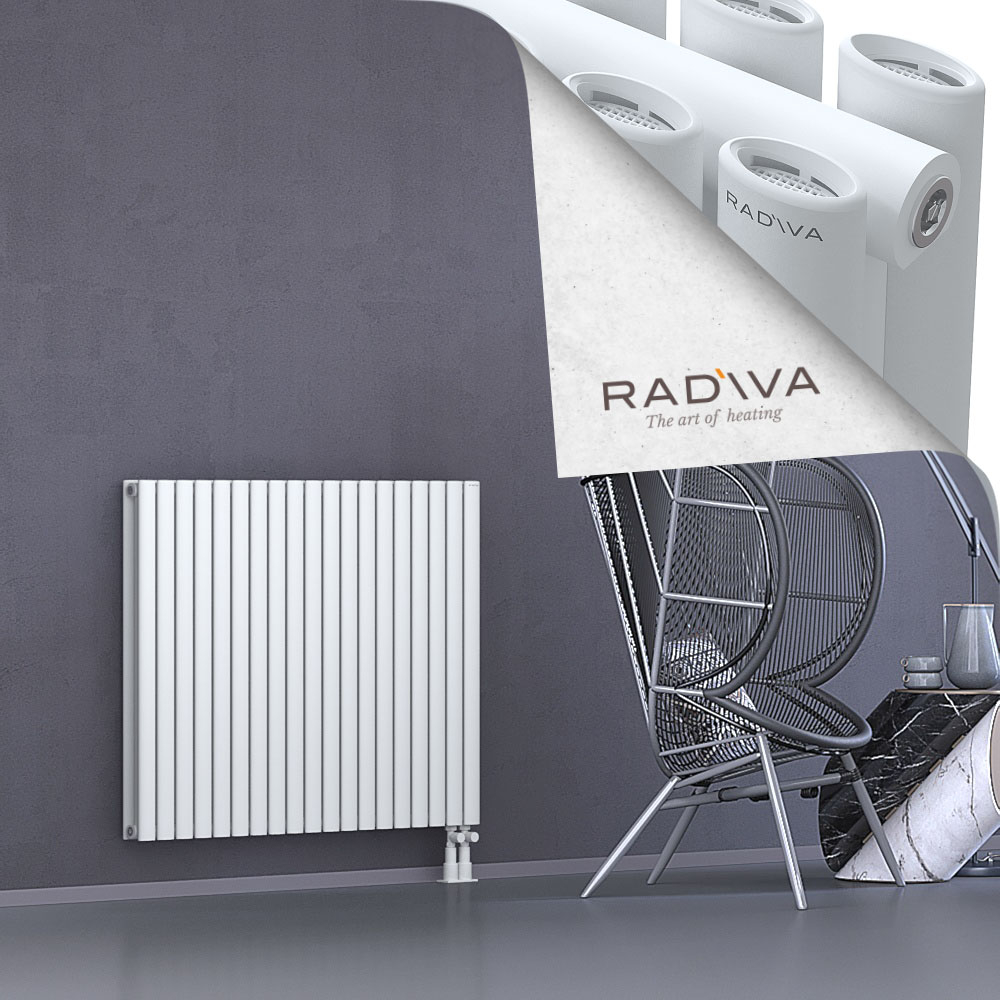 Tano Aluminium Radiator 900x1094 White - 3