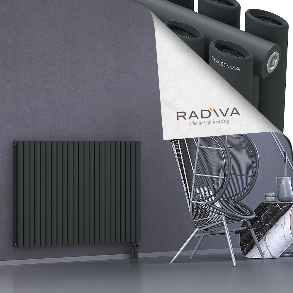 Tano Aluminium Radiator 900x1326 Dark Anthracite - 3