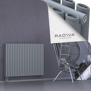 Tano Aluminium Radiator 900x1326 Grey Bottom Left 50mm