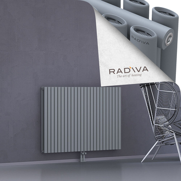 Tano Aluminium Radiator 900x1384 Grey Bottom Middle 50mm
