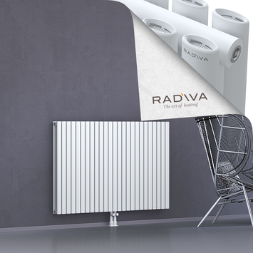 Tano Aluminium Radiator 900x1442 White Bottom Middle 50mm