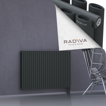 Tano Aluminium Radiator 900x1500 Dark Anthracite Bottom Right 50mm