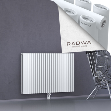 Tano Aluminium Radiator 900x1500 White Bottom Middle 50mm