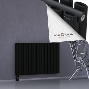 Tano Aluminium Radiator 900x1558 Black Bottom Left 50mm