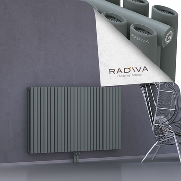 Tano Aluminium Radiator 900x1616 Anthracite Bottom Middle 50mm