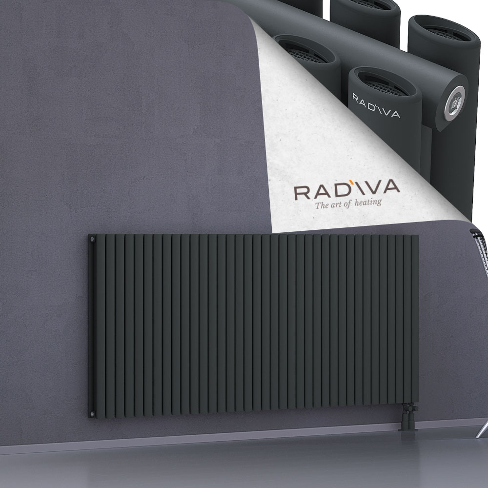 Tano Aluminium Radiator 900x2138 Dark Anthracite - 3