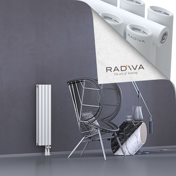 Tano Aluminium Radiator 900x224 White Bottom Right 50mm