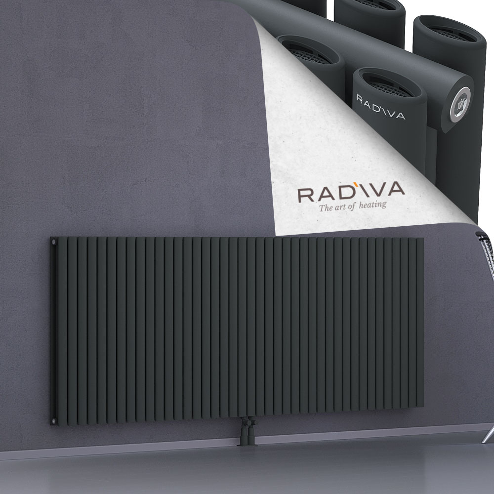 Tano Aluminium Radiator 900x2370 Dark Anthracite - 2