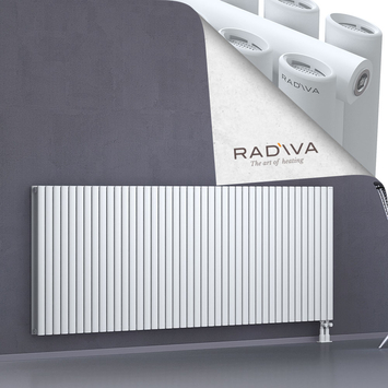 Tano Aluminium Radiator 900x2428 White Bottom Right 50mm