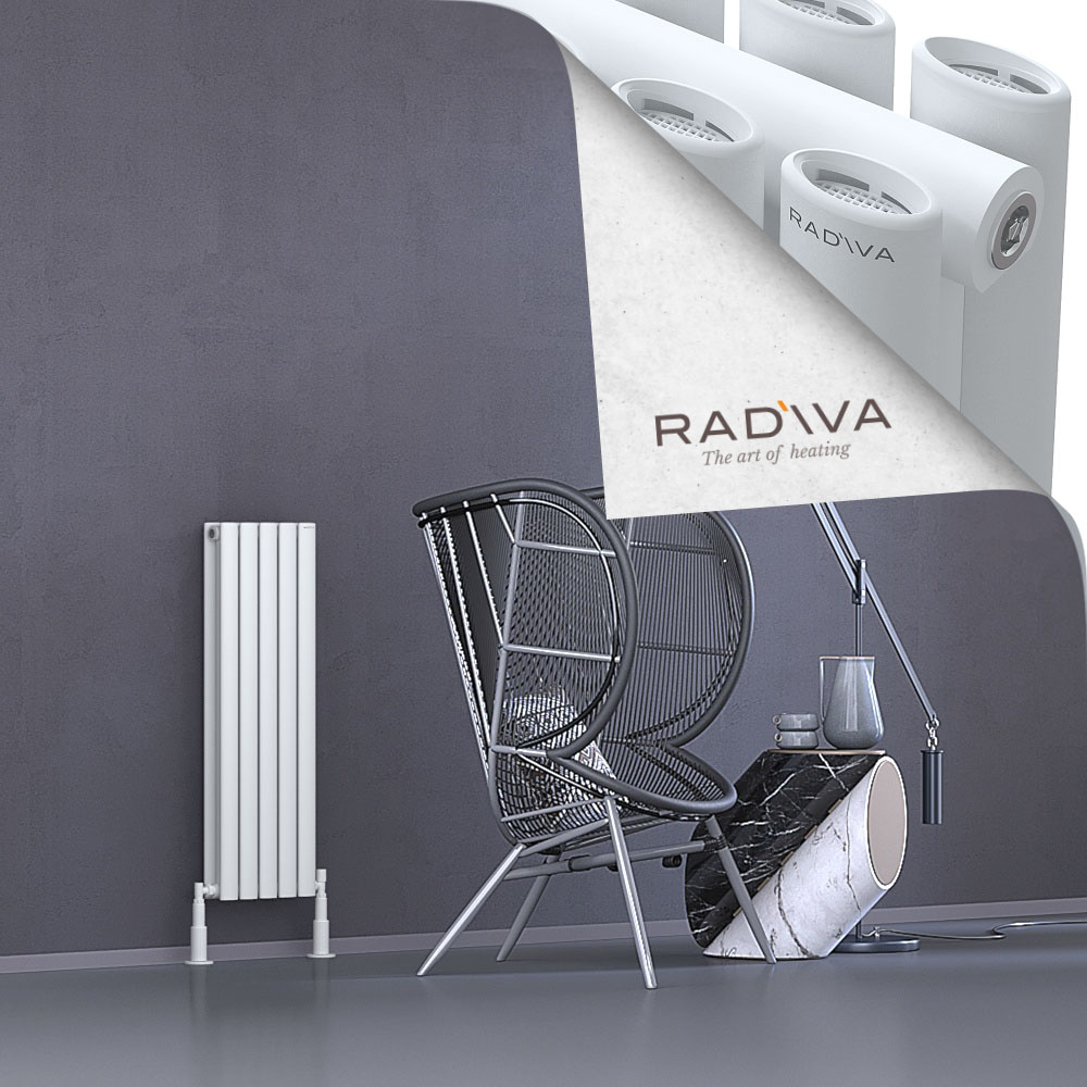 Tano Aluminium Radiator 900x282 White - 1