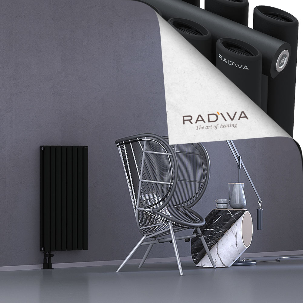 Tano Aluminium Radiator 900x456 Black - 4