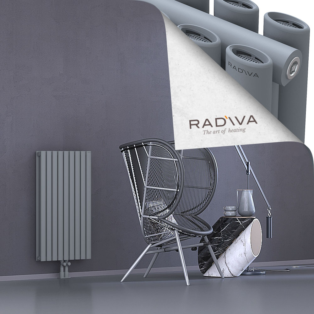 Tano Aluminium Radiator 900x514 Grey - 2