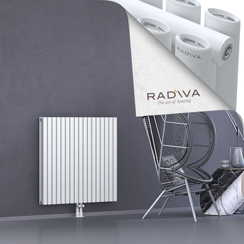 Tano Aluminium Radiator 900x978 White Bottom Middle 50mm