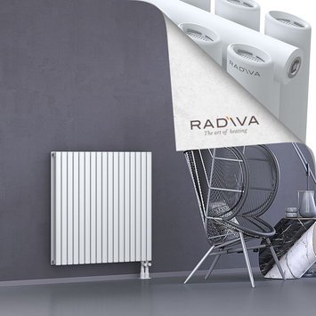 Tano Aluminium Radiator 900x978 White Bottom Right 50mm