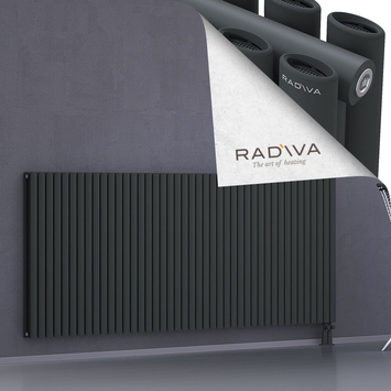 Tano Alüminyum Radyatör 1000x2486 Koyu Antrasit Alt Sağ 50mm