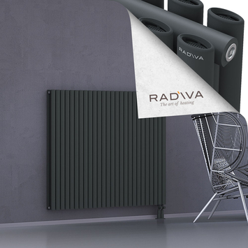 Tano Alüminyum Radyatör 1200x1500 Koyu Antrasit Alt Sağ 50mm