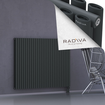 Tano Alüminyum Radyatör 1200x1674 Koyu Antrasit Alt Sağ 50mm