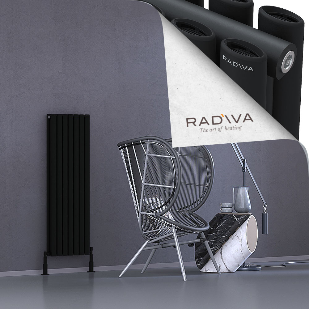 Tano Alüminyum Radyatör 1200x398 Siyah - 1