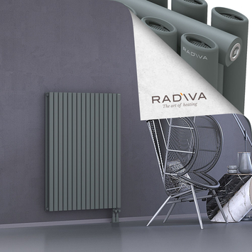 Tano Alüminyum Radyatör 1200x920 Antrasit Alt Sağ 50mm