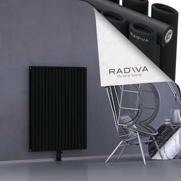Tano Alüminyum Radyatör 1200x978 Siyah Alt Orta 50mm