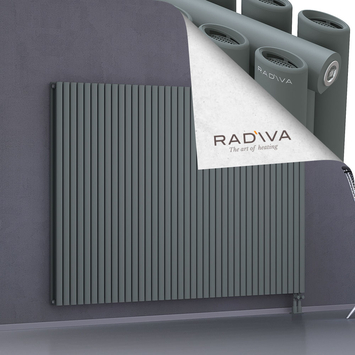 Tano Alüminyum Radyatör 1500x2254 Antrasit Alt Sağ 50mm