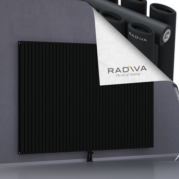 Tano Alüminyum Radyatör 1500x2370 Siyah Alt Orta 50mm
