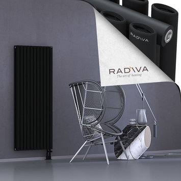 Tano Alüminyum Radyatör 1500x630 Siyah Alt Sağ 50mm