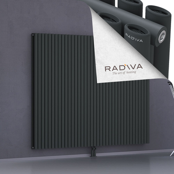 Tano Alüminyum Radyatör 1600x2138 Koyu Antrasit Alt Orta 50mm
