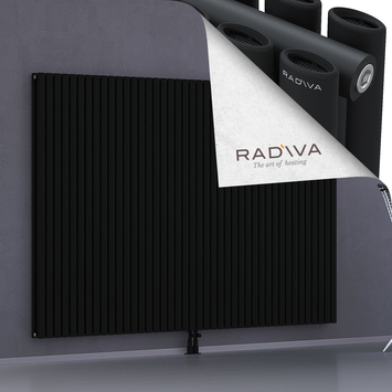 Tano Alüminyum Radyatör 1600x2428 Siyah Alt Orta 50mm