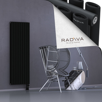 Tano Alüminyum Radyatör 1600x572 Siyah Alt Sağ 50mm