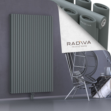 Tano Alüminyum Radyatör 1800x1210 Antrasit Alt Orta 50mm