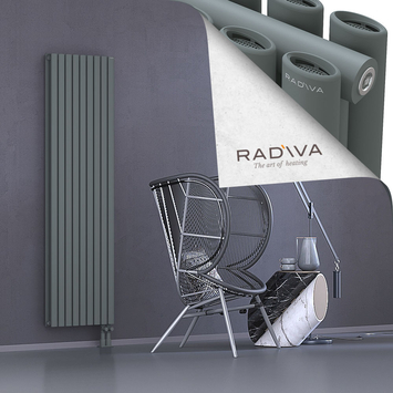Tano Alüminyum Radyatör 1800x514 Antrasit Alt Sağ 50mm