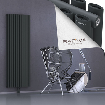Tano Alüminyum Radyatör 1800x688 Koyu Antrasit Alt Orta 50mm
